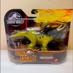 Jurassic World Dino Escape Wild Pack Zuniceratops Mattel 2021 Dinosaur Figure